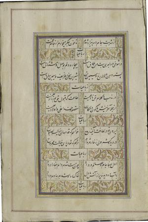 کتاب خواجه حافظ شیرازی به خط محمد ساوجی مورخ ۱۲۸۰ هجری قمری » تصویر 377