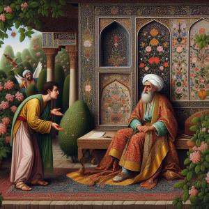 فانوس خیال » تصویر 4718 - وحشی بافقی » دیوان اشعار » رباعیات » رباعی شمارهٔ ۶۴
