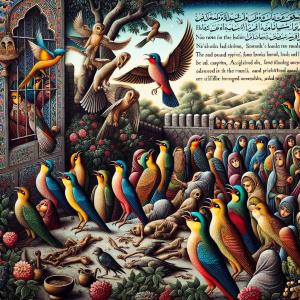 فانوس خیال » تصویر 14700 - ترکی شیرازی » دیوان اشعار » فصل سوم - سوگواری‌ها » شمارهٔ  ۲۷ - باغ کربلا