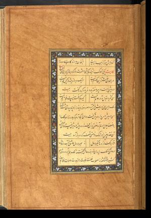 گلستان سعدی به خط کاتب سلطانی میر علی حسینی به سال ۹۷۵ هجری قمری در بخارا » تصویر 46