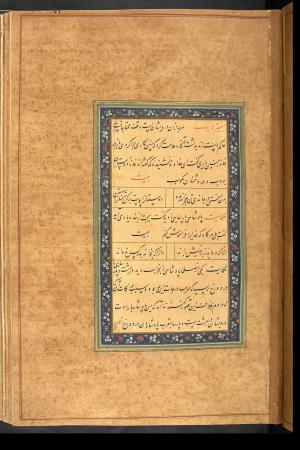 گلستان سعدی به خط کاتب سلطانی میر علی حسینی به سال ۹۷۵ هجری قمری در بخارا » تصویر 80