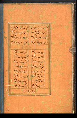 دیوان حافظ نسخه‌برداری شده در رمضان ۸۵۵ ه.ق توسط سلیمان الفوشنجی » تصویر 16