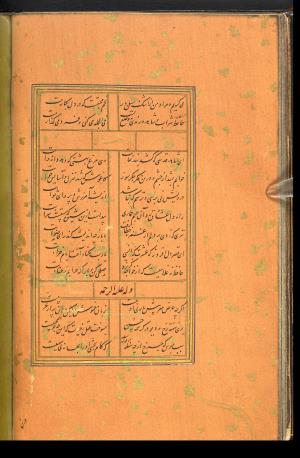 دیوان حافظ نسخه‌برداری شده در رمضان ۸۵۵ ه.ق توسط سلیمان الفوشنجی » تصویر 32