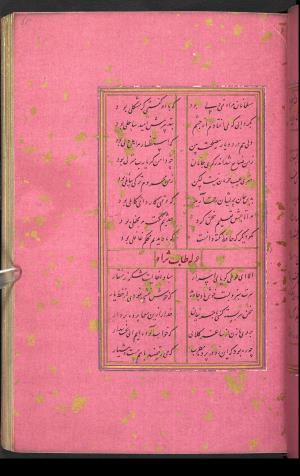 دیوان حافظ نسخه‌برداری شده در رمضان ۸۵۵ ه.ق توسط سلیمان الفوشنجی » تصویر 133
