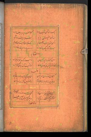 دیوان حافظ نسخه‌برداری شده در رمضان ۸۵۵ ه.ق توسط سلیمان الفوشنجی » تصویر 280