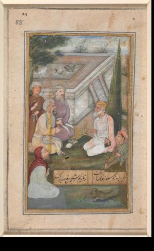 دیوان حافظ به خط عبدالصمد شیرین‌قلم ۹۹۰ هجری » تصویر 175