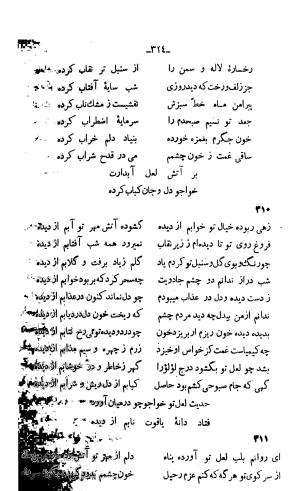 دیوان خواجوی کرمانی به اهتمام و تصحیح احمد سهیلی خوانساری » تصویر 333
