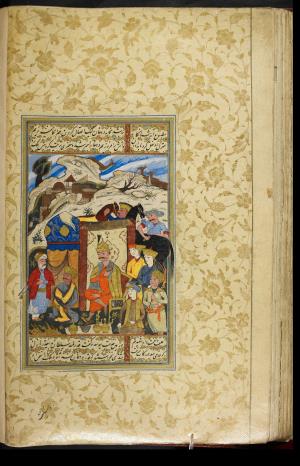 کلیات سعدی نسخهٔ ۱۰۳۴ هجری قمری » تصویر 134