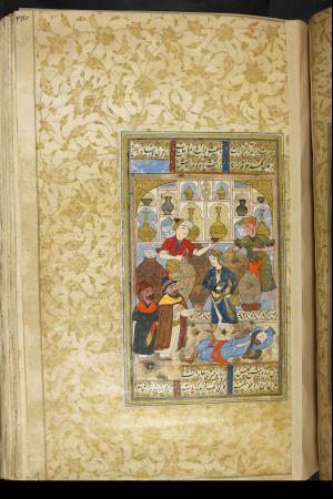 کلیات سعدی نسخهٔ ۱۰۳۴ هجری قمری » تصویر 499