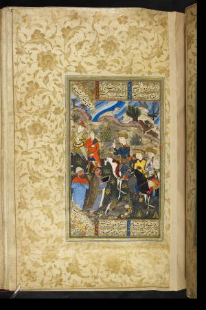 کلیات سعدی نسخهٔ ۱۰۳۴ هجری قمری » تصویر 589