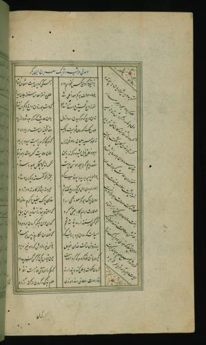 کلیات سعدی مصور و مذهب نسخه‌برداری شده در ۹۳۴ هجری قمری شیراز » تصویر 422
