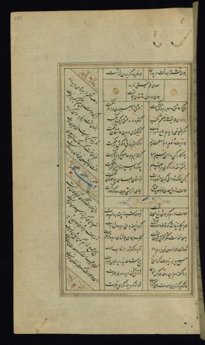 کلیات سعدی مصور و مذهب نسخه‌برداری شده در ۹۳۴ هجری قمری شیراز » تصویر 477