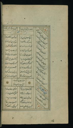 کلیات سعدی مصور و مذهب نسخه‌برداری شده در ۹۳۴ هجری قمری شیراز » تصویر 532