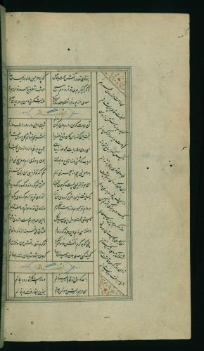کلیات سعدی مصور و مذهب نسخه‌برداری شده در ۹۳۴ هجری قمری شیراز » تصویر 546