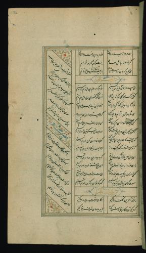 کلیات سعدی مصور و مذهب نسخه‌برداری شده در ۹۳۴ هجری قمری شیراز » تصویر 547