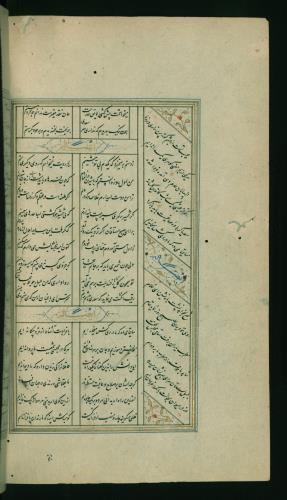 کلیات سعدی مصور و مذهب نسخه‌برداری شده در ۹۳۴ هجری قمری شیراز » تصویر 556
