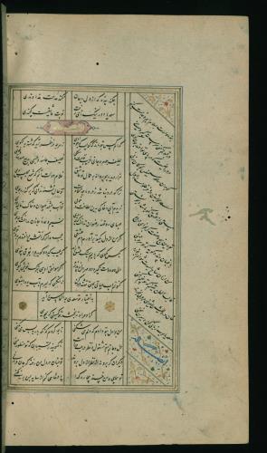 کلیات سعدی مصور و مذهب نسخه‌برداری شده در ۹۳۴ هجری قمری شیراز » تصویر 602