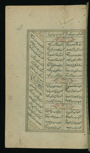 کلیات سعدی مصور و مذهب نسخه‌برداری شده در ۹۳۴ هجری قمری شیراز » تصویر 653
