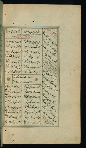 کلیات سعدی مصور و مذهب نسخه‌برداری شده در ۹۳۴ هجری قمری شیراز » تصویر 674