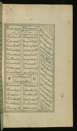 کلیات سعدی مصور و مذهب نسخه‌برداری شده در ۹۳۴ هجری قمری شیراز » تصویر 714