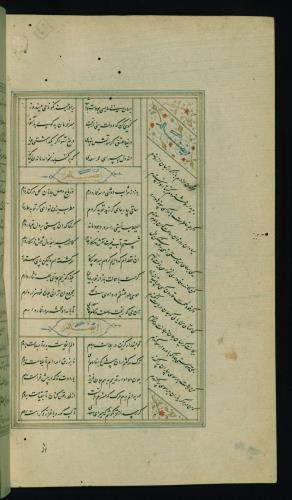 کلیات سعدی مصور و مذهب نسخه‌برداری شده در ۹۳۴ هجری قمری شیراز » تصویر 718