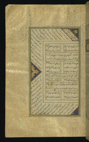 کلیات سعدی مذهب و مصور نسخه‌برداری شده توسط عبدالله بن شیخ مرشد الکاتب در قرن دهم هجری » تصویر 223